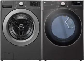 Side by Side Washer & Dryer Set