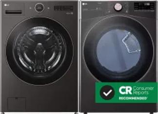 Side by Side Washer & Dryer Set