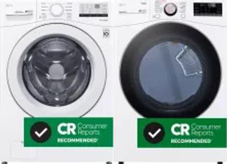 Side by Side Washer & Dryer Set