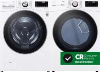 Side by Side Washer & Dryer Set