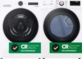 Side by Side Washer & Dryer Set