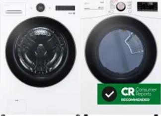 Side by Side Washer & Dryer Set