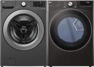 Side by Side Washer & Dryer Set