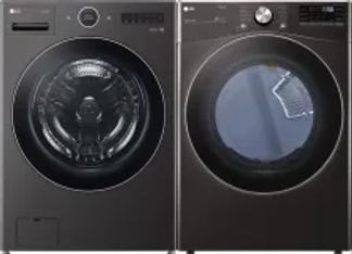 Side by Side Washer & Dryer Set