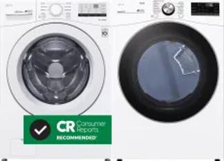 Side by Side Washer & Dryer Set