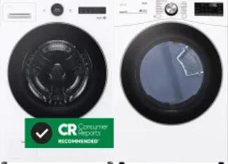 Side by Side Washer & Dryer Set