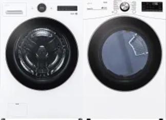 Side by Side Washer & Dryer Set