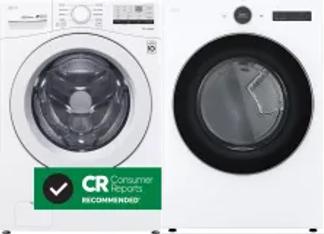 Side by Side Washer & Dryer Set