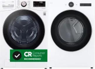 Side by Side Washer & Dryer Set