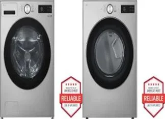 Side by Side Washer & Dryer Set