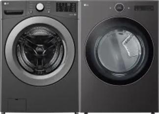 Side by Side Washer & Dryer Set
