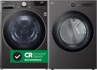Side by Side Washer & Dryer Set