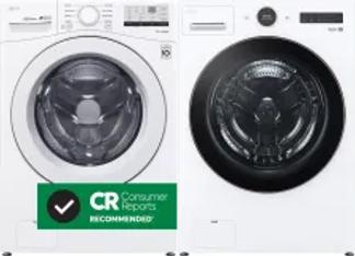 Side by Side Washer & Dryer Set