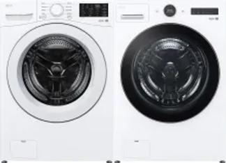 Side by Side Washer & Dryer Set