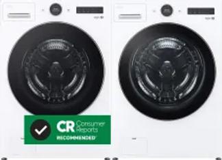 Side by Side Washer & Dryer Set