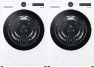 Side by Side Washer & Dryer Set