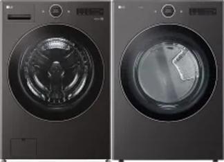 Side by Side Washer & Dryer Set