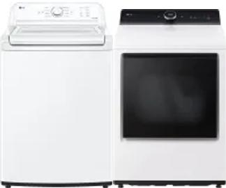 Side by Side Washer & Dryer Set