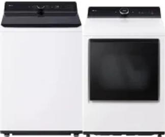 Side by Side Washer & Dryer Set