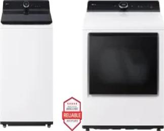 Side by Side Washer & Dryer Set
