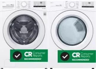 Side by Side Washer & Dryer Set