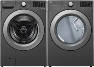 Side by Side Washer & Dryer Set