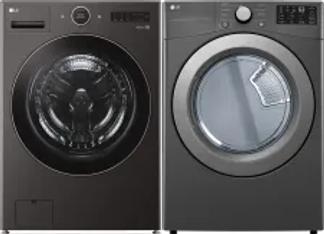 Side by Side Washer & Dryer Set