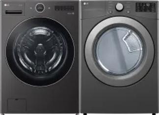 Side by Side Washer & Dryer Set
