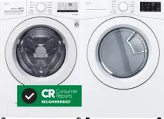 Side by Side Washer & Dryer Set