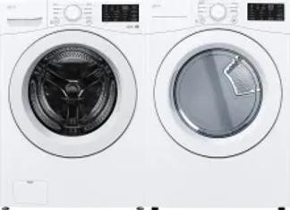 Side by Side Washer & Dryer Set