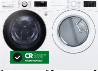 Side by Side Washer & Dryer Set