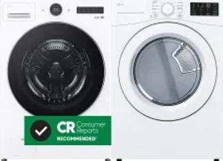 Side by Side Washer & Dryer Set