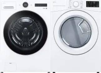 Side by Side Washer & Dryer Set