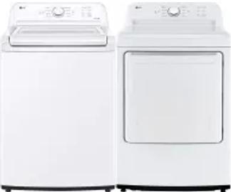 Side by Side Washer & Dryer Set