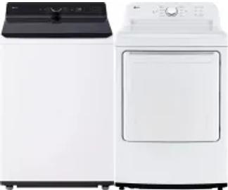 Side by Side Washer & Dryer Set