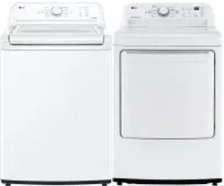 Side by Side Washer & Dryer Set