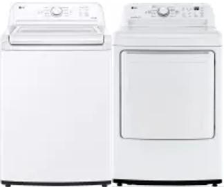 Side by Side Washer & Dryer Set