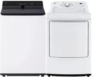 Side by Side Washer & Dryer Set