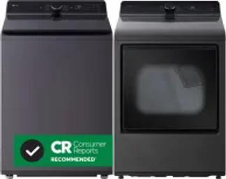 Side by Side Washer & Dryer Set
