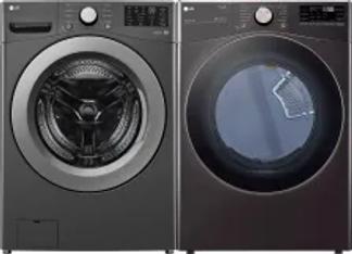 Side by Side Washer & Dryer Set