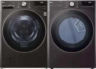 Side by Side Washer & Dryer Set