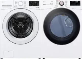 Side by Side Washer & Dryer Set