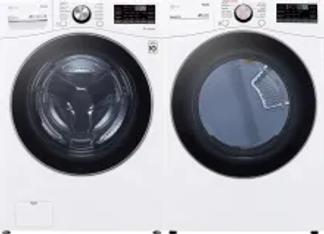 Side by Side Washer & Dryer Set