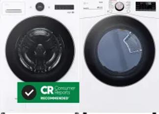 Side by Side Washer & Dryer Set