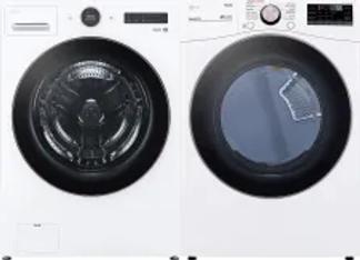 Side by Side Washer & Dryer Set
