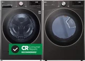 Side by Side Washer & Dryer Set
