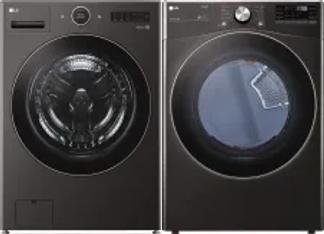 Side by Side Washer & Dryer Set