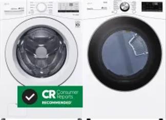 Side by Side Washer & Dryer Set