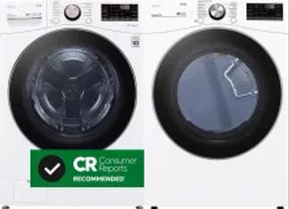 Side by Side Washer & Dryer Set