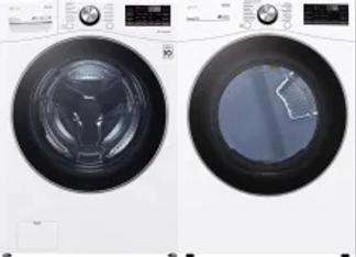 Side by Side Washer & Dryer Set